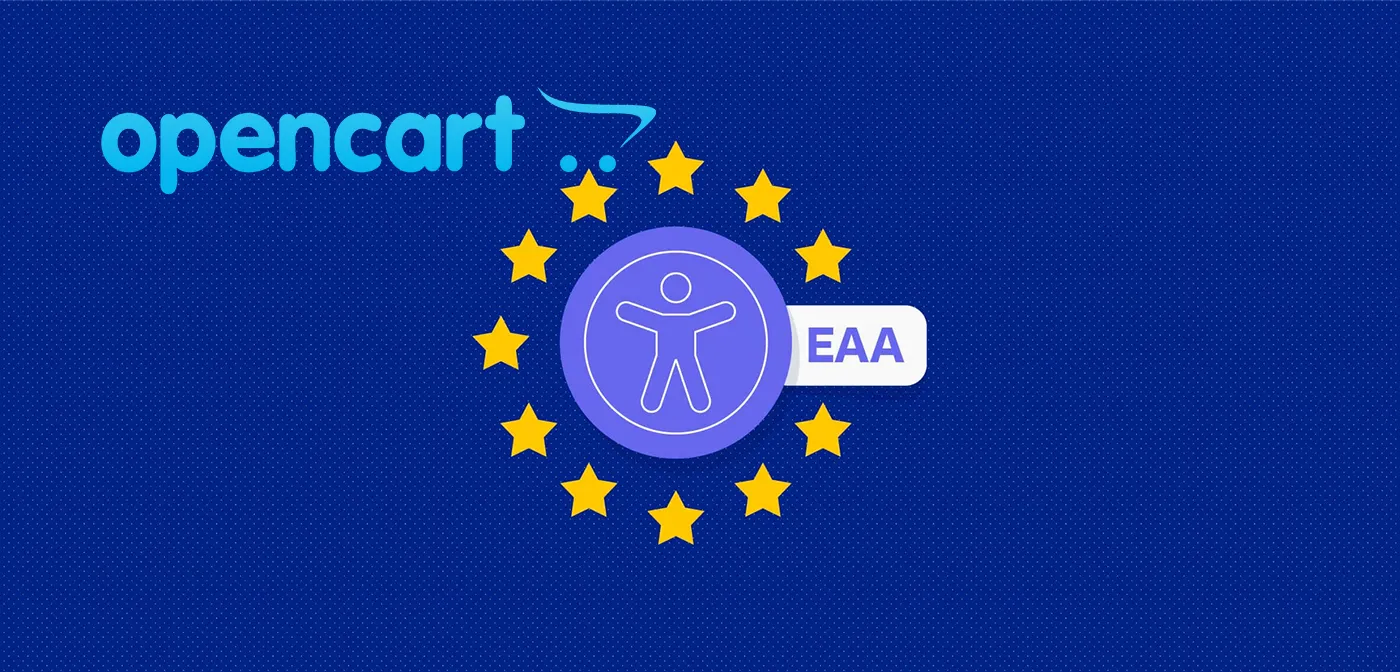 Accesibilitate web pentru opencart